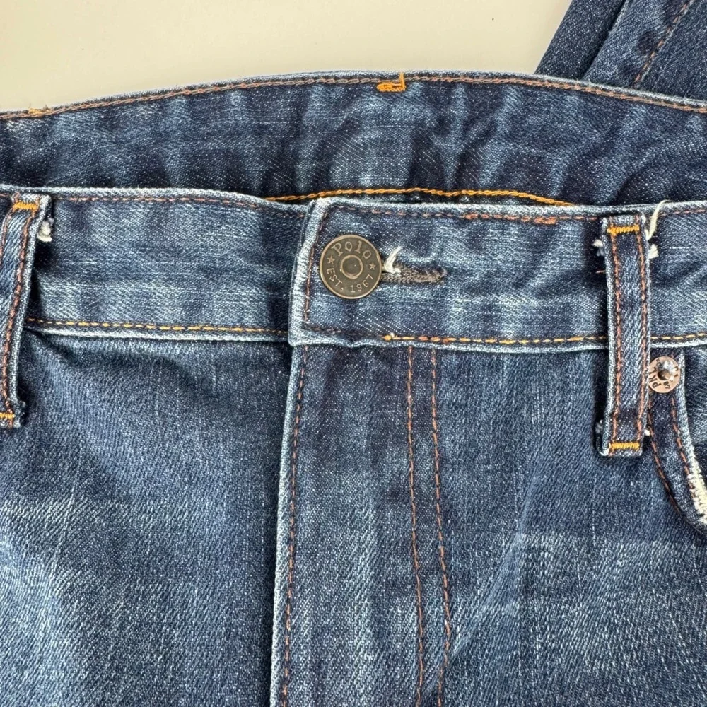 Polo Ralph Lauren Denim Jeans‎ Youth Size 16 Straight Leg Blue Cotton